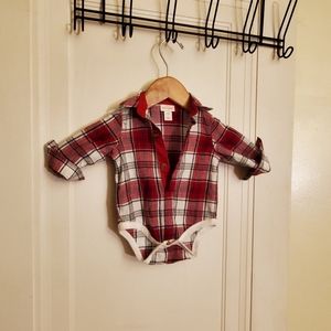Plaid Cat & Jack Onsie